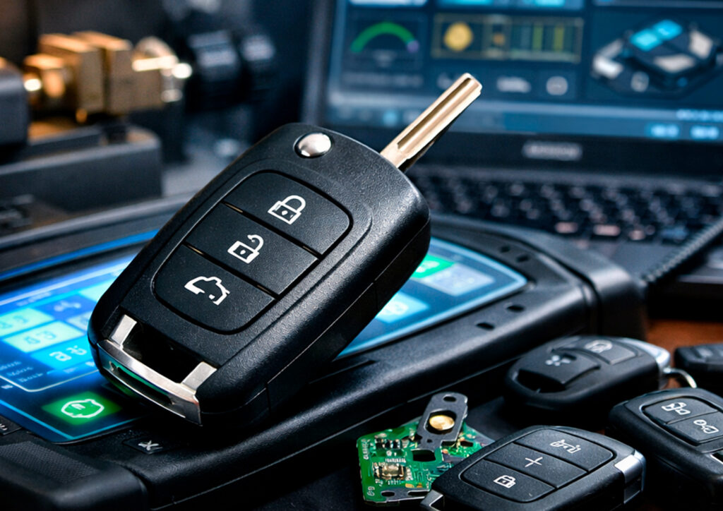 Programación de llaves codificadas para vehículos coche y moto en Madrid